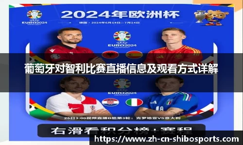 葡萄牙对智利比赛直播信息及观看方式详解